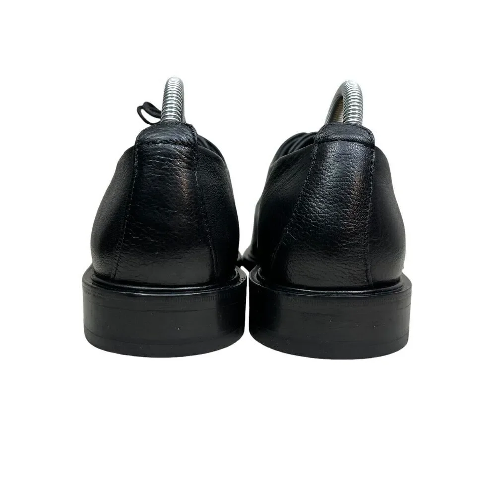 Cole Haan Mens Oxford Beckett Black‎ Leather Lace Up 3 Eyelet Split Toe Sz 8M